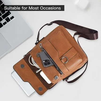 Crossbody Retro Style Vertical