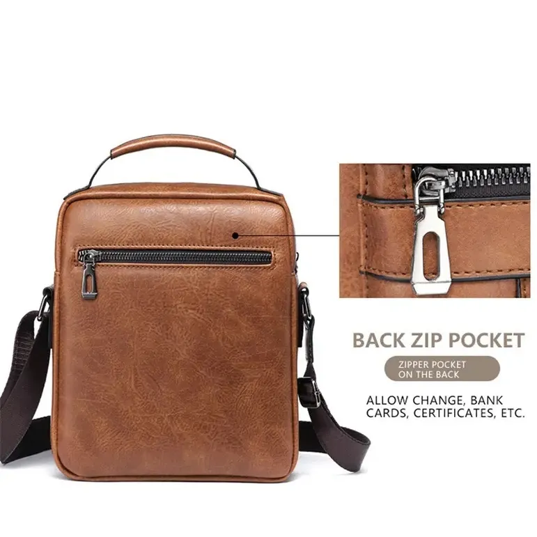 Crossbody Retro Style Vertical